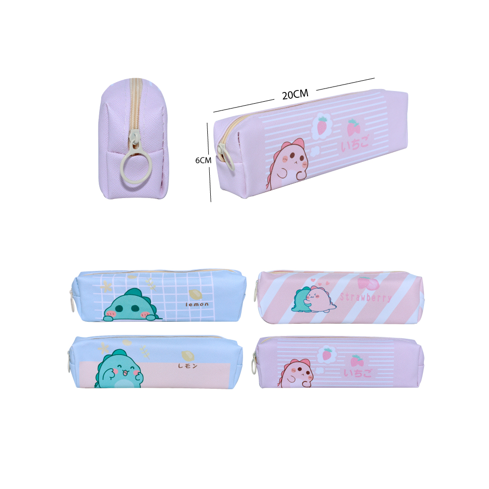 Estuche Infatil Plastico - Dinosaurios