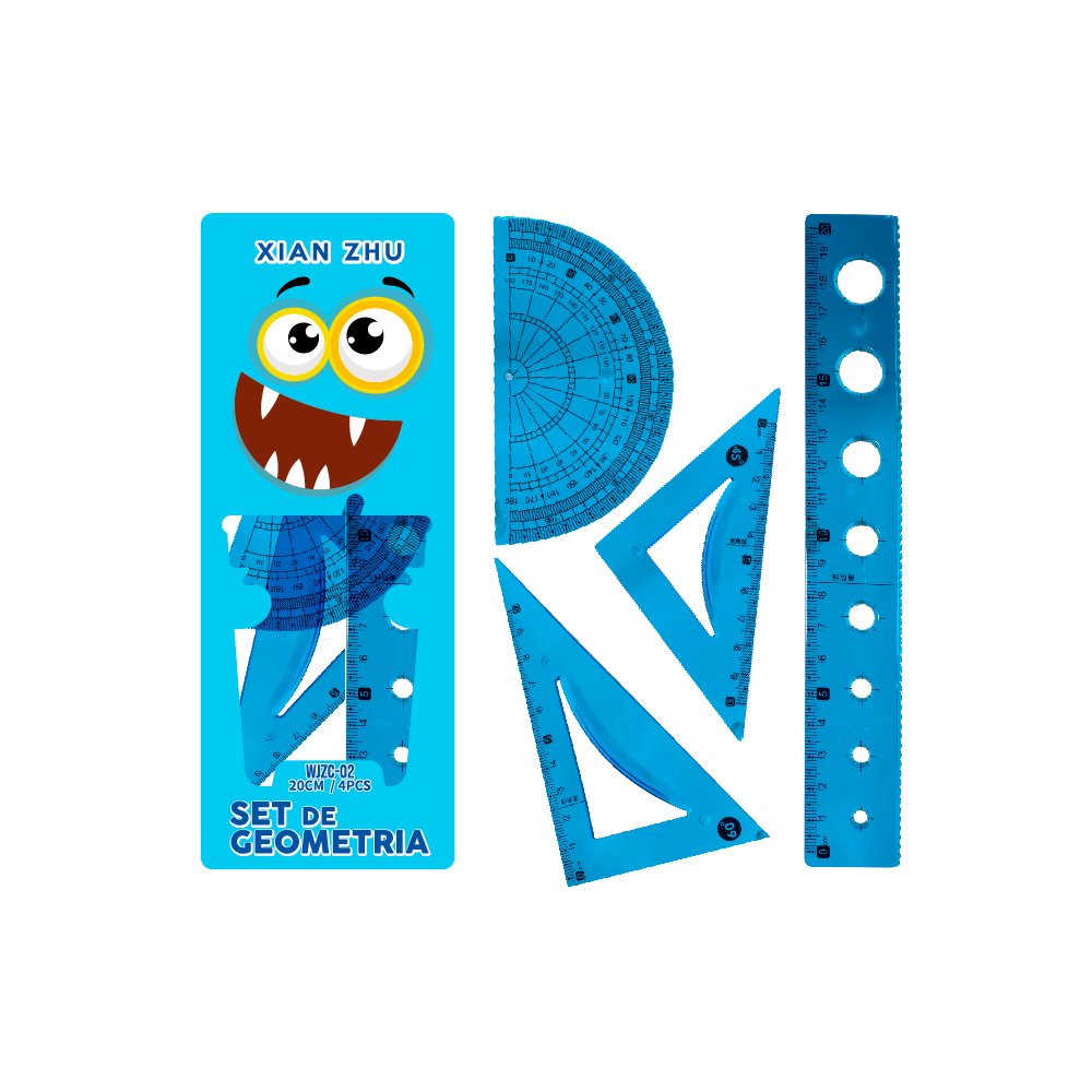 Set 4 Reglas Geometria